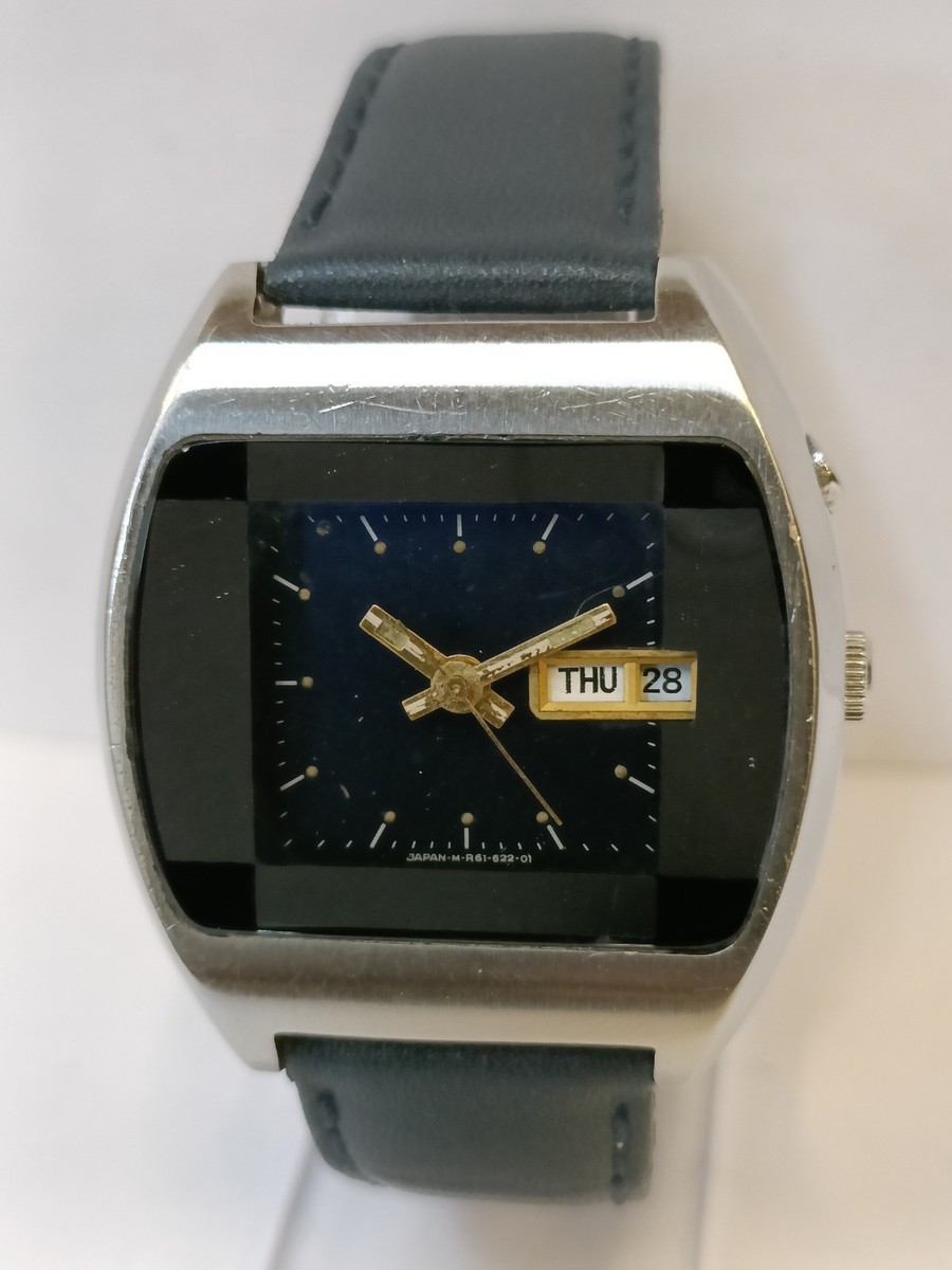 RICOH AUTOMATIC BLUE DIAL 061496 JAPAN MEN'S WORKING for sale