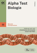 Alpha Test Biologia. Manuale di preparazione [Paperback] [Sep 29, 2023] Stefania