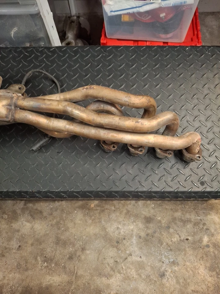 BMW K1200LT 2002 tubo de escape tubo de escape silenciador emisiones OEM 18321465099 Foto 3 de 4