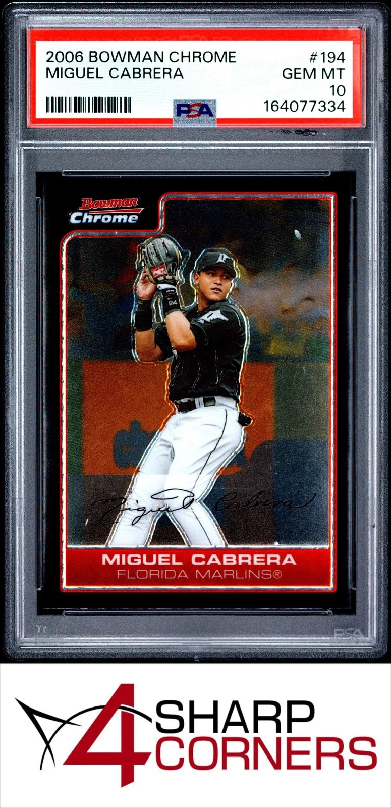 2006 Miguel Cabrera [Blue Refractors] #194