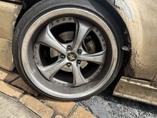 Jdm Work Vs 18-inch Aluminum Wheels 5-hole Deep Rim. Br Work No Tires Jdm Work Vs 18-inch Aluminum Wheels 5-hole Deep Rim. Br Work No Tires
