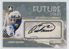2010-11 ITG Between the Pipes GoalieGraphs Calvin Pickard #A-CP Auto n1u