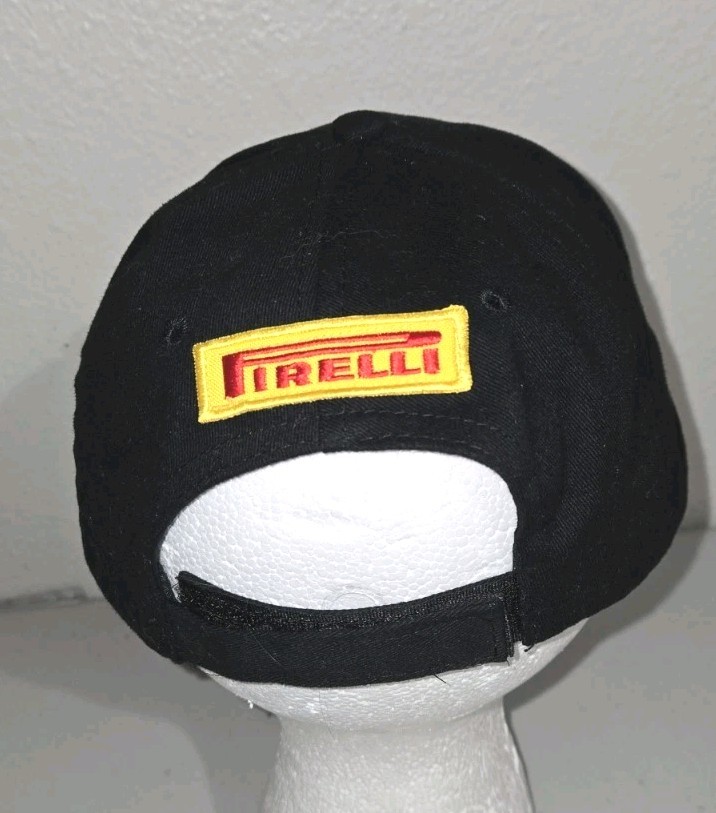 Nice Black  Embroidered Patch Pirelli Baseball Ca… - image 8