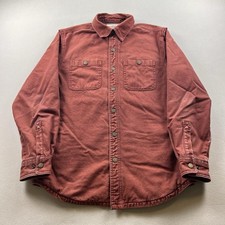 LL Bean Katahdin Iron Works Shirt Jacket Smal...