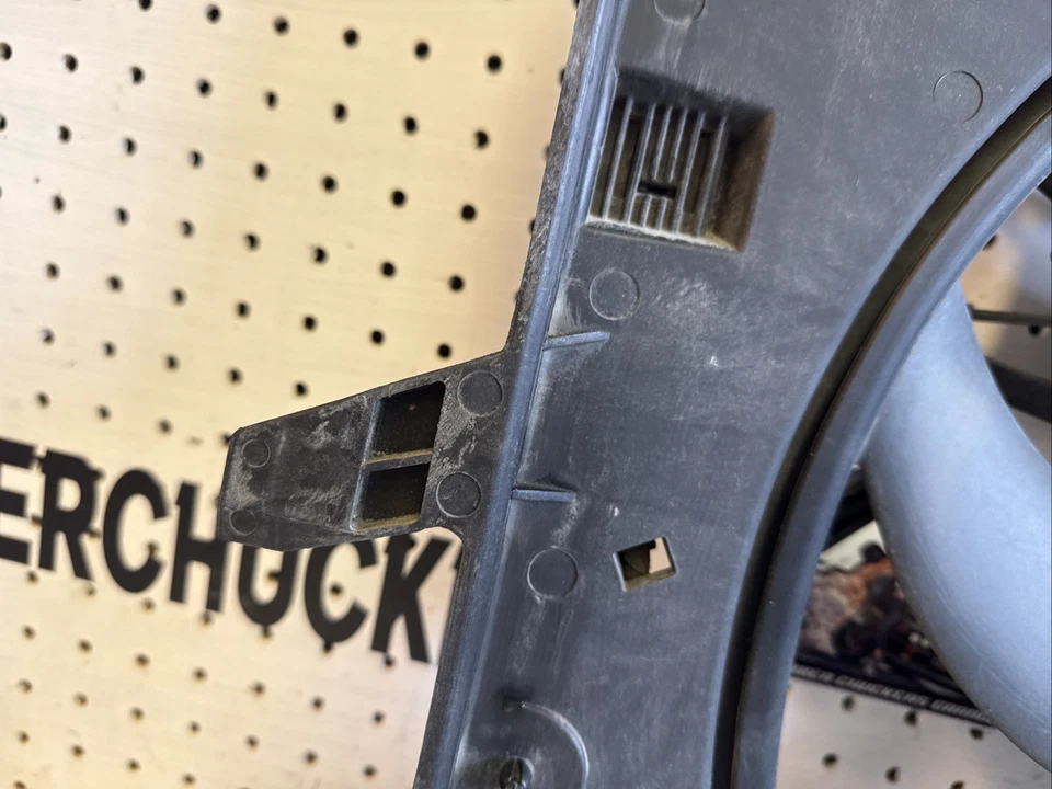 2008 BMW 528i радиатор охлаждения вентилятор 600 Вт мотор в сборе 1742-7543 282-03 OEM - Изображение 3 из 4