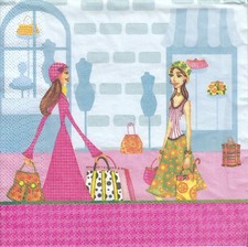 5 Lunch Papier Servietten Napkins  (Q2-1) Fra...