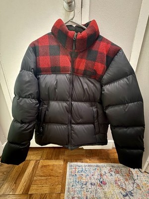 Rare North Face Jacket Mens Large Plaid 700 Fill Down Puffer Nuptse 1996