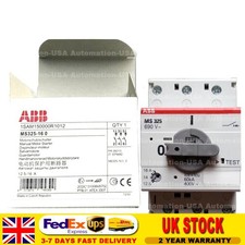 New In Box ABB MS325-16 Motor Circuit Breaker 12.5-16A US Free TAX