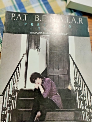 SHEET MUSIC/SONG BOOK P.A.T. B.E.N.A.T.A.R PRECIOUS TIME WITH PIANO/ROCK GUITART