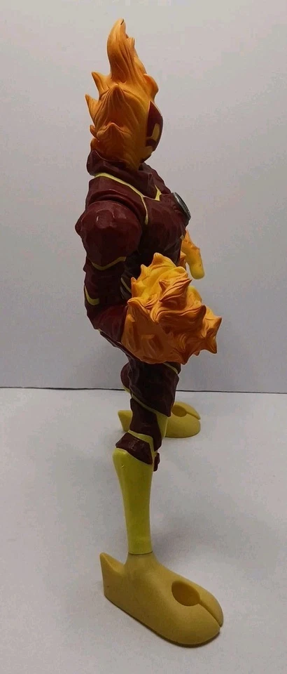 "Figura de acción de juguete Ben 10 Heatblast Alien 13"" pulgadas Cartoon Network Bandai 2006" Foto 4 de 4