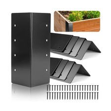 Raised Garden Bed Corner Brackets for Flower Vegetable Furnitur... USA FAST SHIP