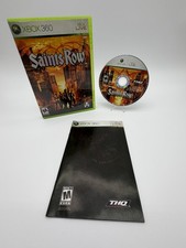 Ships Free, 1st First Release CIB Complete Saints Row 1, 2006, Xbox 360, Tested