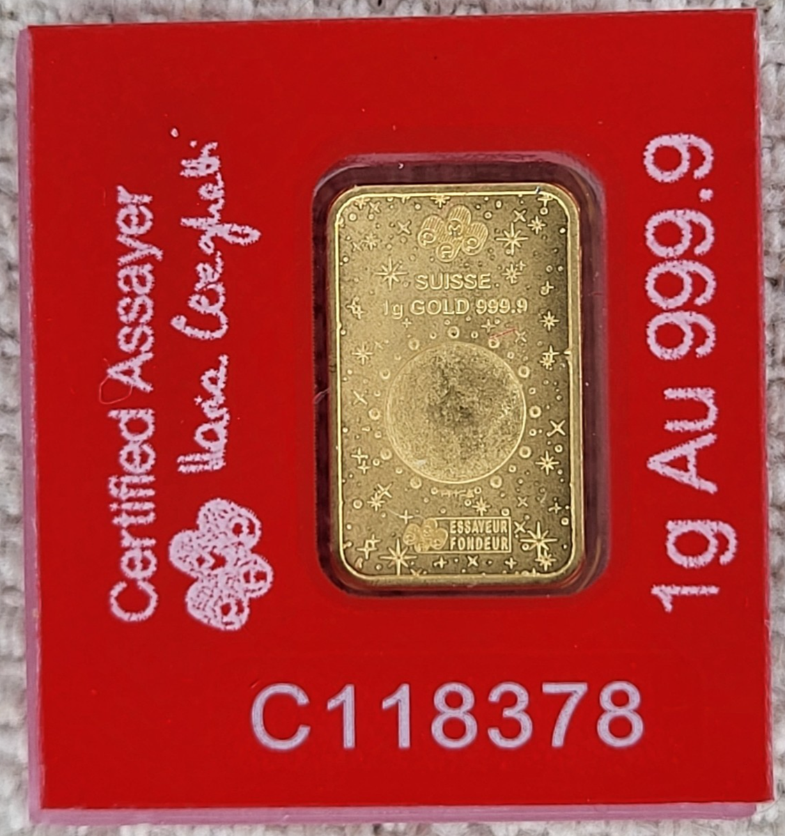 2026 Pamp Year of the Horse 1 Gram Gold Bar Lunar Legends Series