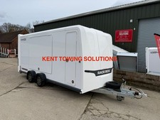 NEW Brian James Race Box Car Transporter Trailer 5 x 1.9m, 3000KG with Alloys