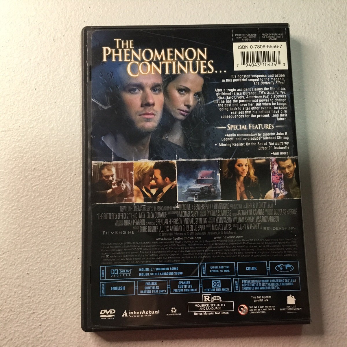 The Butterfly Effect 2 DVD, MULTIPLES SHIP/FREE! | eBay