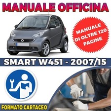 MANUALE OFFICINA RIPARAZIONE SMART FORTWO W451 (2007 - 2015) IN FORMATO CARTACEO