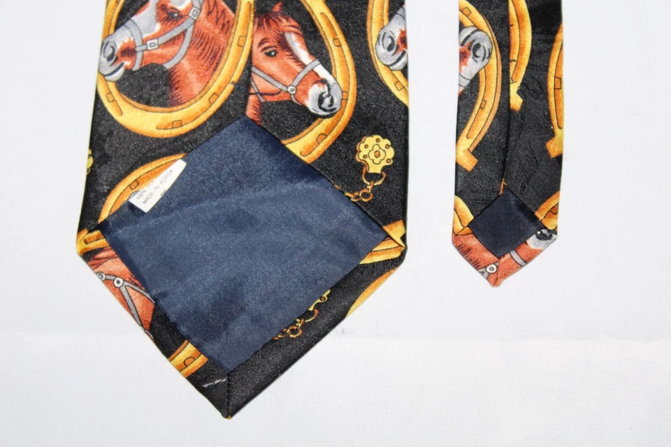 EVERYDAY Made in Korea 100% Polyester Equestrian Horse Shoe Tie Animal — 第 4/4 张图片