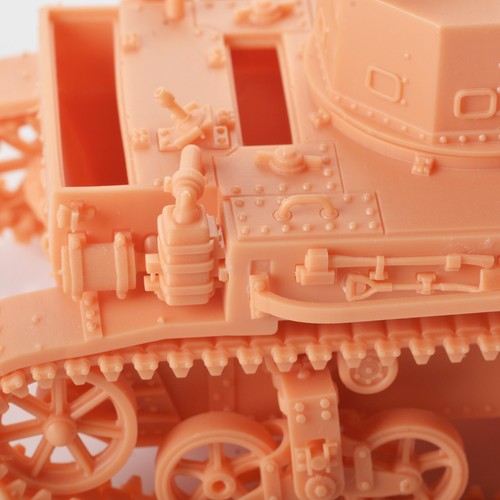 SSMODEL 503V2.0 1/35 Military Model Kit US M2A4 Light Tank WOT WWII WAR GAME - Picture 10 of 11