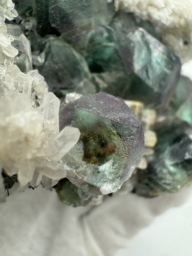 Fluorite, Goshenite, Quartz, Schorl Mineral Specimen Erongo, Namibia - Picture 16 of 24