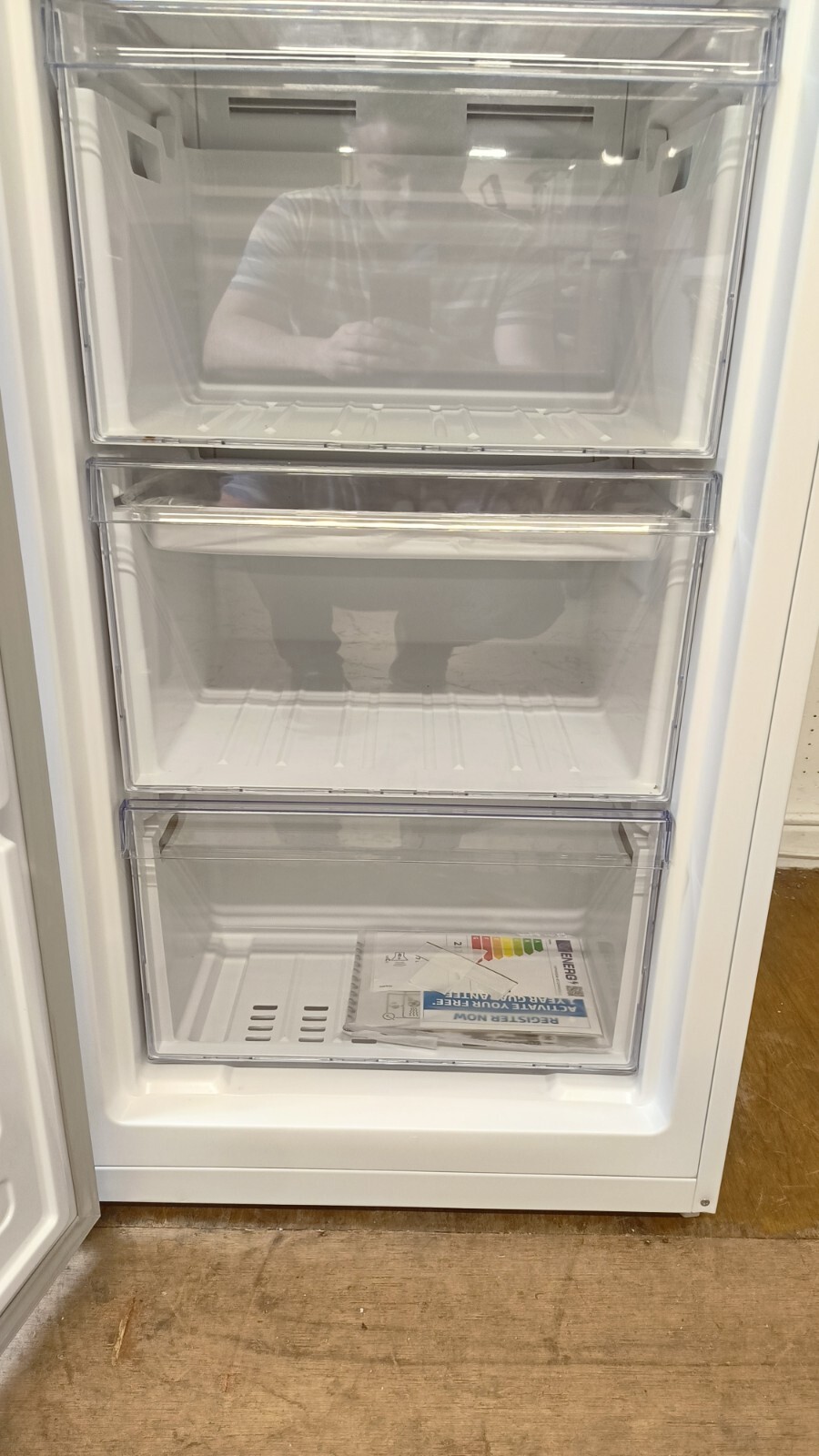 Beko FXFP4545 Freestanding Upright Frost Free Freezer Suitable For