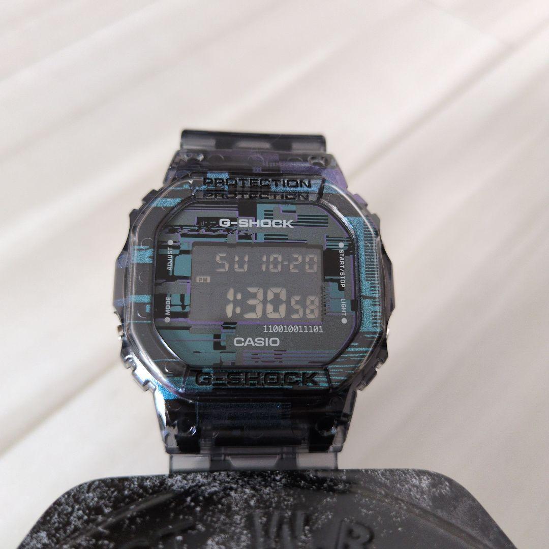 G-Shock Dw-5600 Clear/Black | eBay
