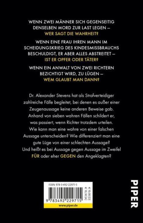 Thumbnail - Aussage Gegen Aussage Alexander Stevens