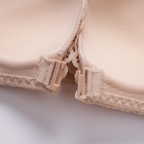 Damen BH ohne Bügel Frontöffnung Büstenhalter Unterwäsche Raffung Sexy Dessous Top - Bild 6 von 41