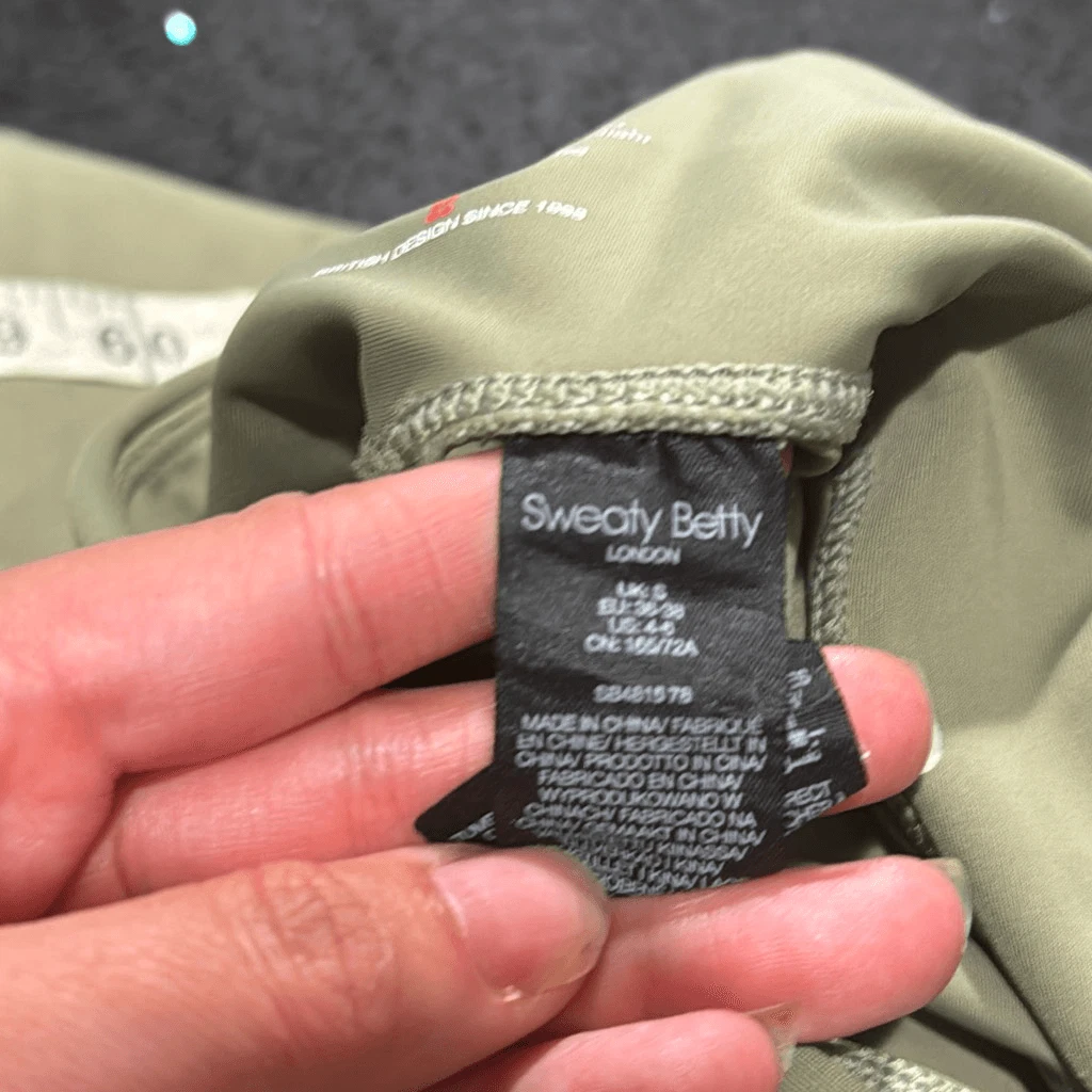 sweaty-betty high waisted 7/8 length workout leggings
