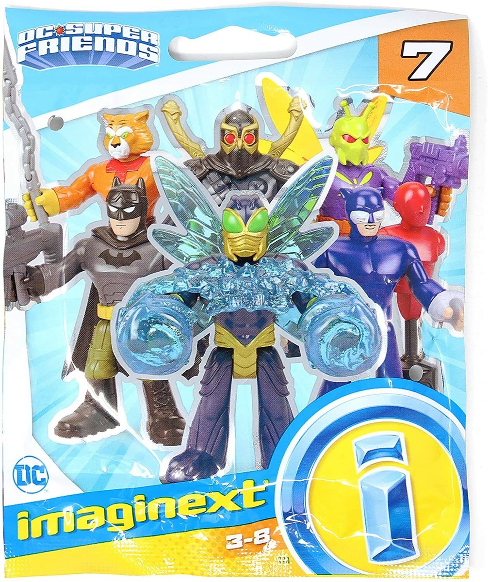 NEW Lot of 8 Imaginext DC Super Friends Series 7 Blind Bags Sealed