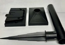 4 Pieces Spare Parts For Solar Panel Sunforce 33' & 35" Solar Indoor Outdoor NEW