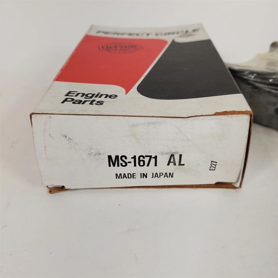 Juego de cojinetes principales del cigüeñal 78-94 Chrysler Dodge... Std círculo perfecto MS-1671AL Foto 2 de 2