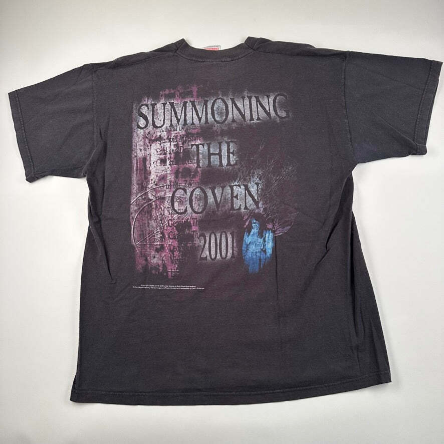 Vintage 2001 Cradle Of Filth Shirt XL Summoning The Coven | eBay Vintage 2001 Cradle Of Filth Shirt XL Summoning The Coven | eBay