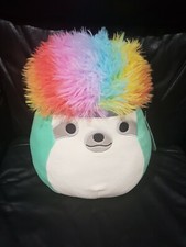 Squishmallow Sleepy AQUA Soft Plush Pillow .Brand New with tags