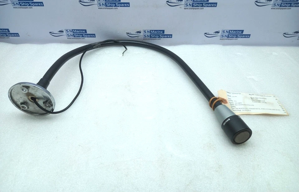 Shure 561 Gooseneck Microphone For Intercom System RS 2500899 - Image 3 of 4