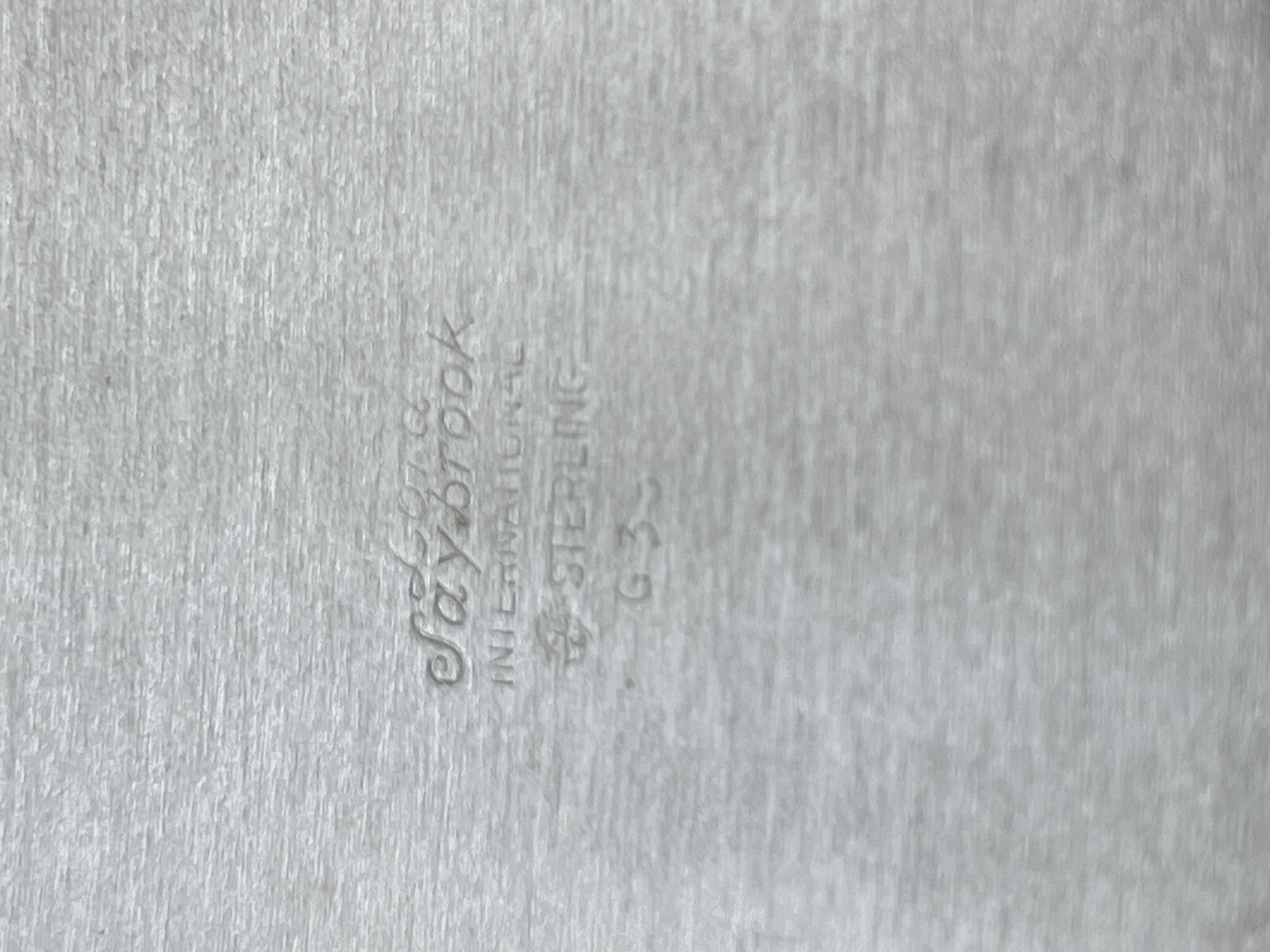 International Silver Lord Saybrook Sterling Silver Tray eBay