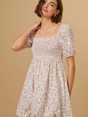 jocelyn elegant floral sheath dress Girls Dusty Blue Prom Dresses Elegant Sleeveless Sheath/Column V-Neck main image 1