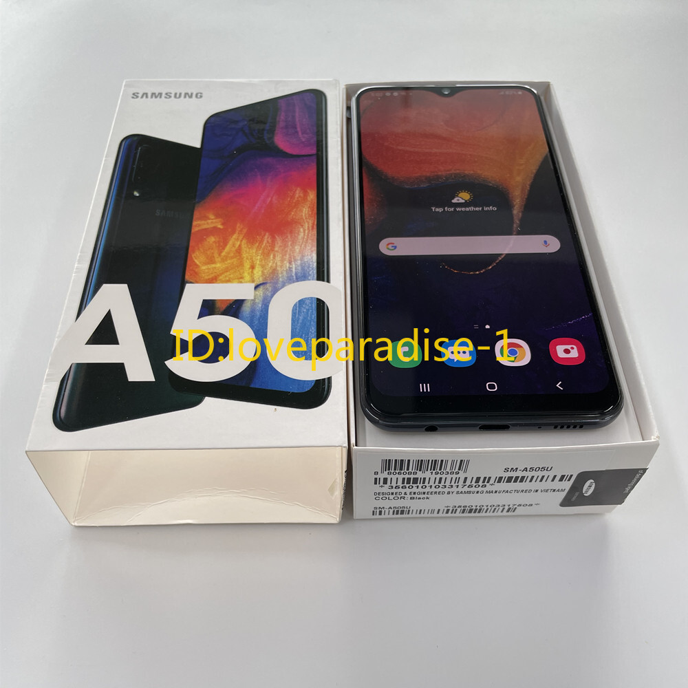 Samsung Galaxy A50 SM-A505F/DS Dual SIM 128GB+6GB Unlocked
