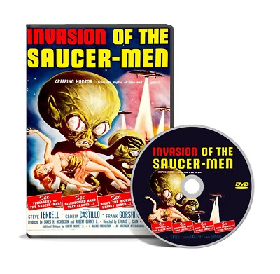 Invasion of the Saucer Men (1957) Horror, Sci-Fi DVD