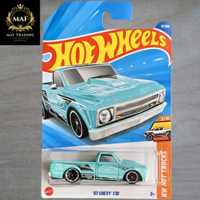Hot Wheels 67 Chevy C10 #21 Mainline 2025 Case A | New Pickup