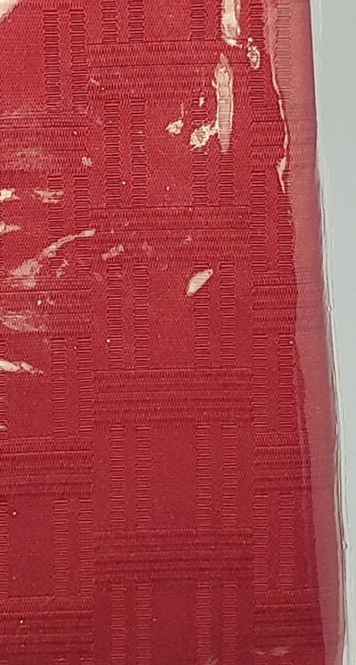 Living Quarters 52x70 Microfiber Tablecloth Spill Proof Ruby Red Burgundy - Image 2 of 4