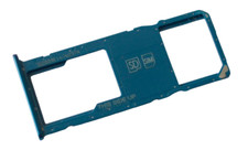OEM MOTOROLA MOTO MOTO E6 PLAY XT2029-1 REPLACEMENT BLUE MICRO SD SIM CARD TRAY
