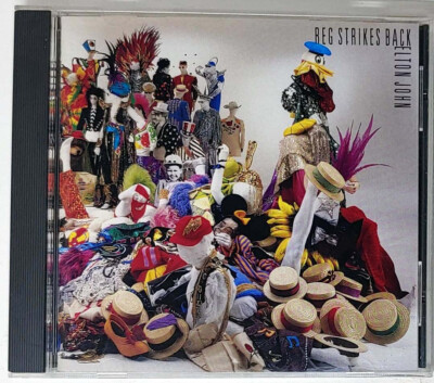Elton John   REG STRIKES BACK (CD) 1988 MCA Records MCAD-6240
