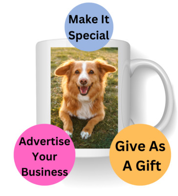 Personalisierte Tasse Foto Wunsch Tasse Design Name Text Ostern Geschenk Geburtstag XMas
