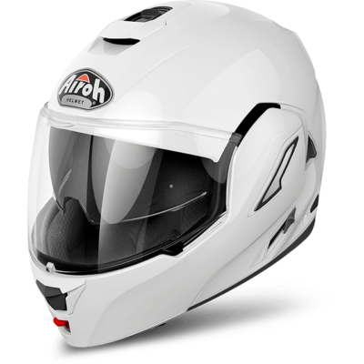 Casco Abatible Moto Airoh Rev 19 Blanco Talla XS S M L XL XXL MODULAR timón  | eBay