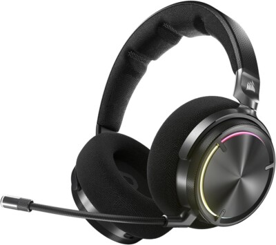 Corsair Virtuoso Max Wireless Bluetooth Gaming Headset Over-Ear Carbon 7.1