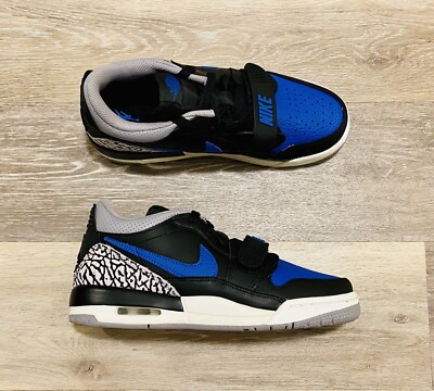 Nike Jordan Legacy 312 Low GS Royal Blue Black CD9054-041 Youth 6Y