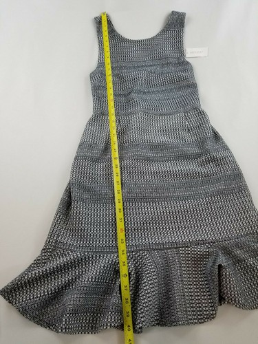 BANANA REPUBLIC women dress 782578 white black navy 8 MSRP $138 - 第 3/12 張圖片