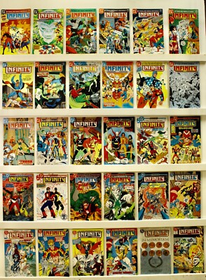 Infinity Inc. Lot of 50 books NM or better See Issue #'s & photos below ...