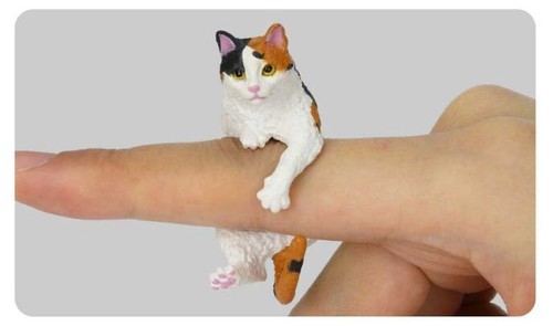 Bandai Gashapon Figure Yubimaki Collection Cat Japanese Cat Calico import Japan - 第 3/6 張圖片