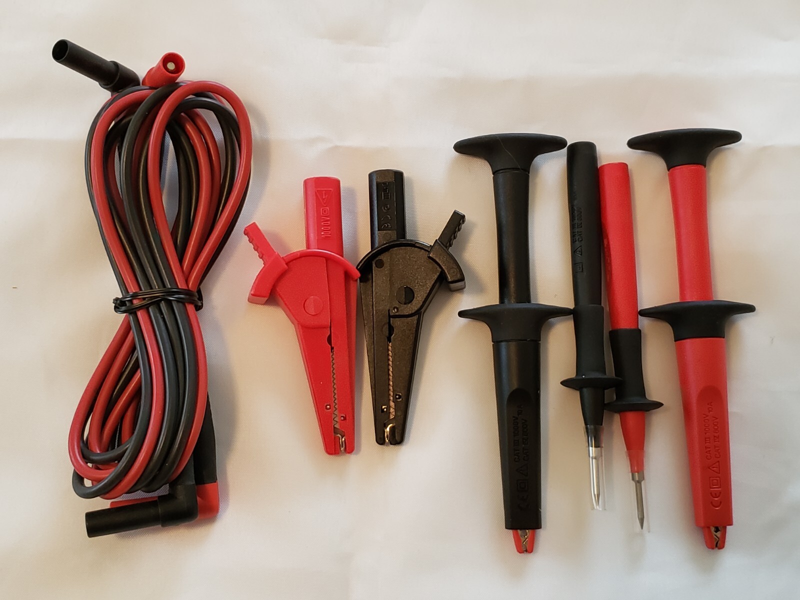 Pomona Electronics 5904/POM Deluxe Electrical DMM Test Lead Kit